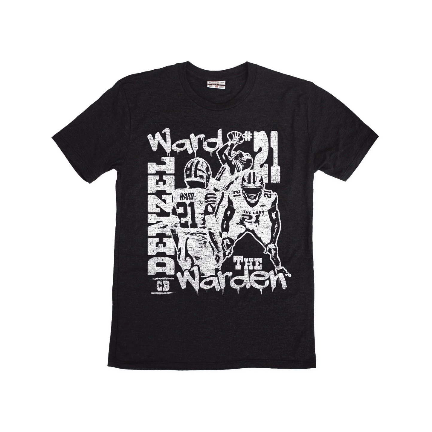 Denzel Ward Graffiti Collage Tee