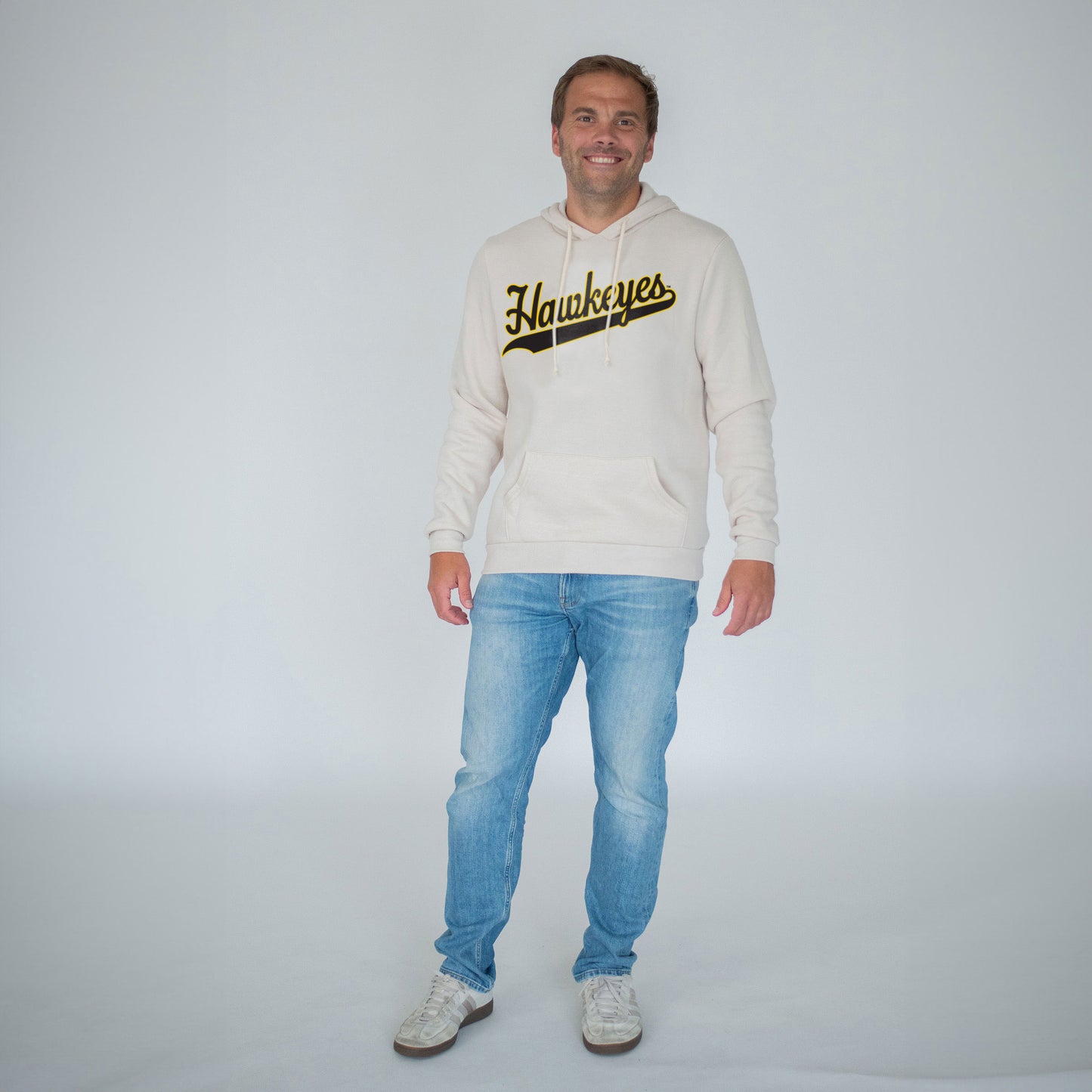 Hawkeyes Underline Script Hoodie