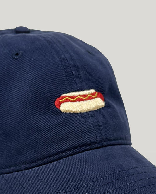 Hot Dog Embroidered Dad Hat