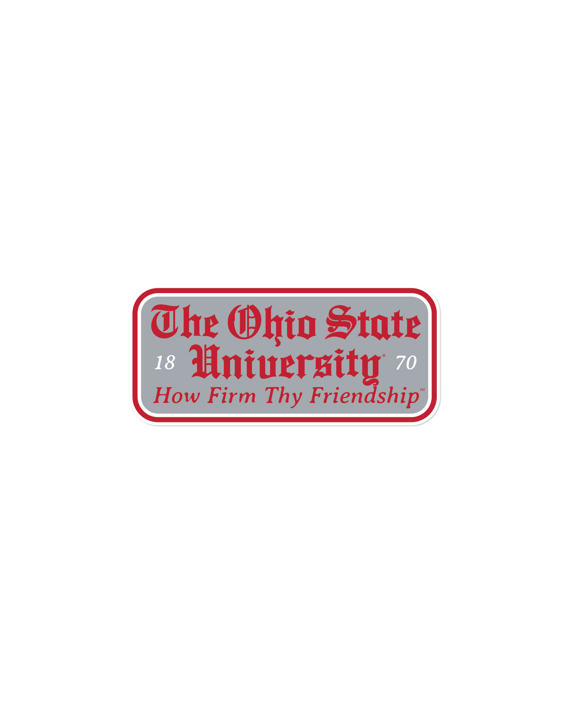 The Ohio State University Sticker