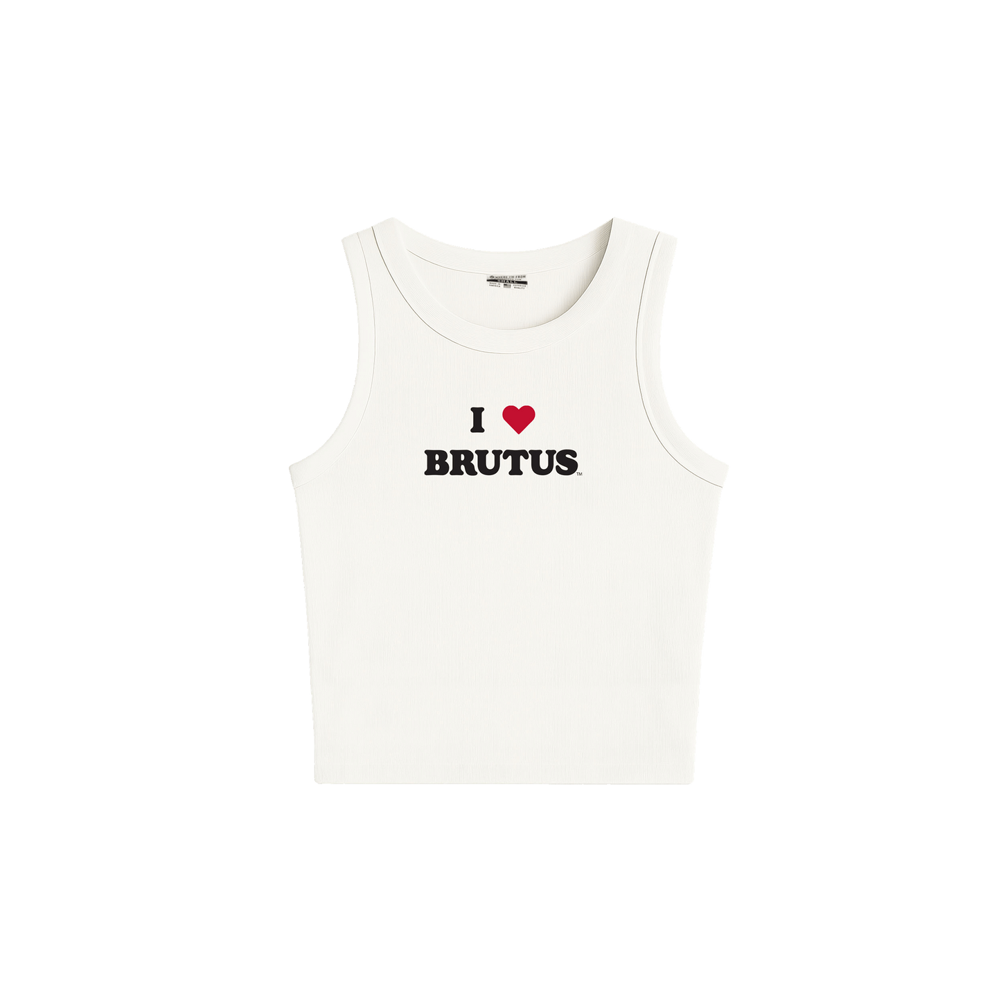 I Love Brutus High Neck Tank