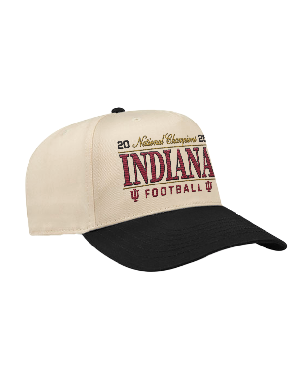Indiana University College Football Playoff 2025 National Champions Two Tone Hat