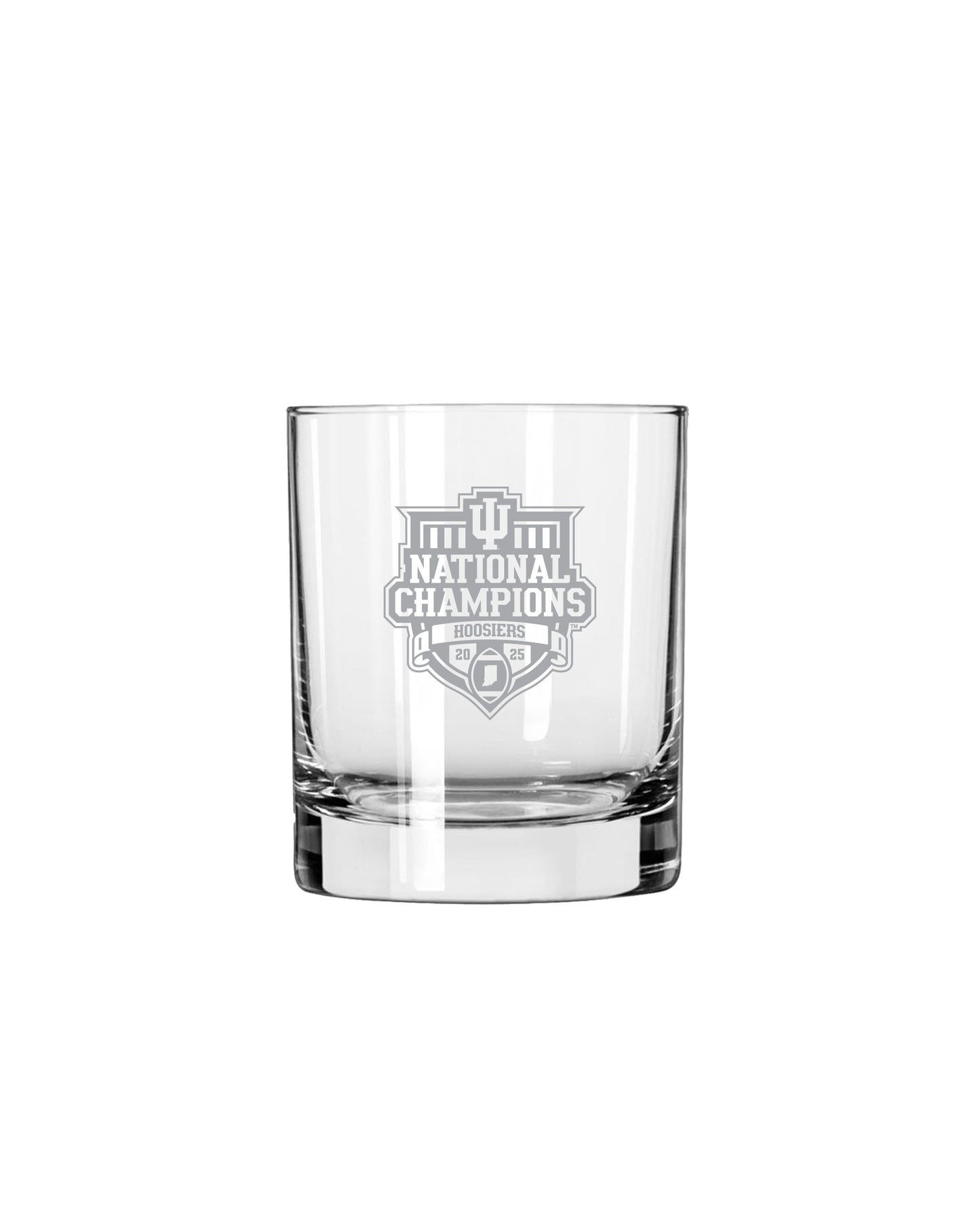 Indiana University College Football Playoff 2025 National Champions Glassware 4 Pack