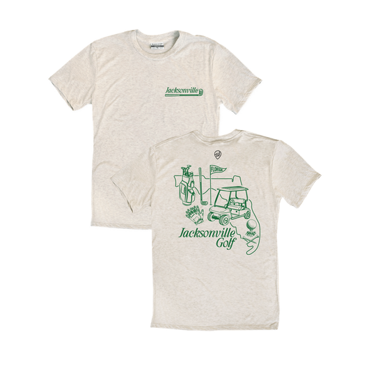 Jacksonville Golf Icons Front/Back Tee