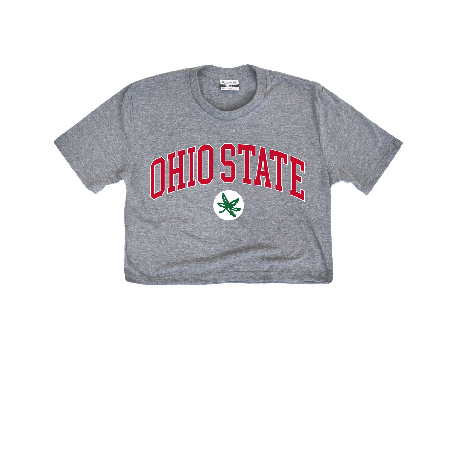 Julian Sayin Ohio State Jersey Cropped Tee
