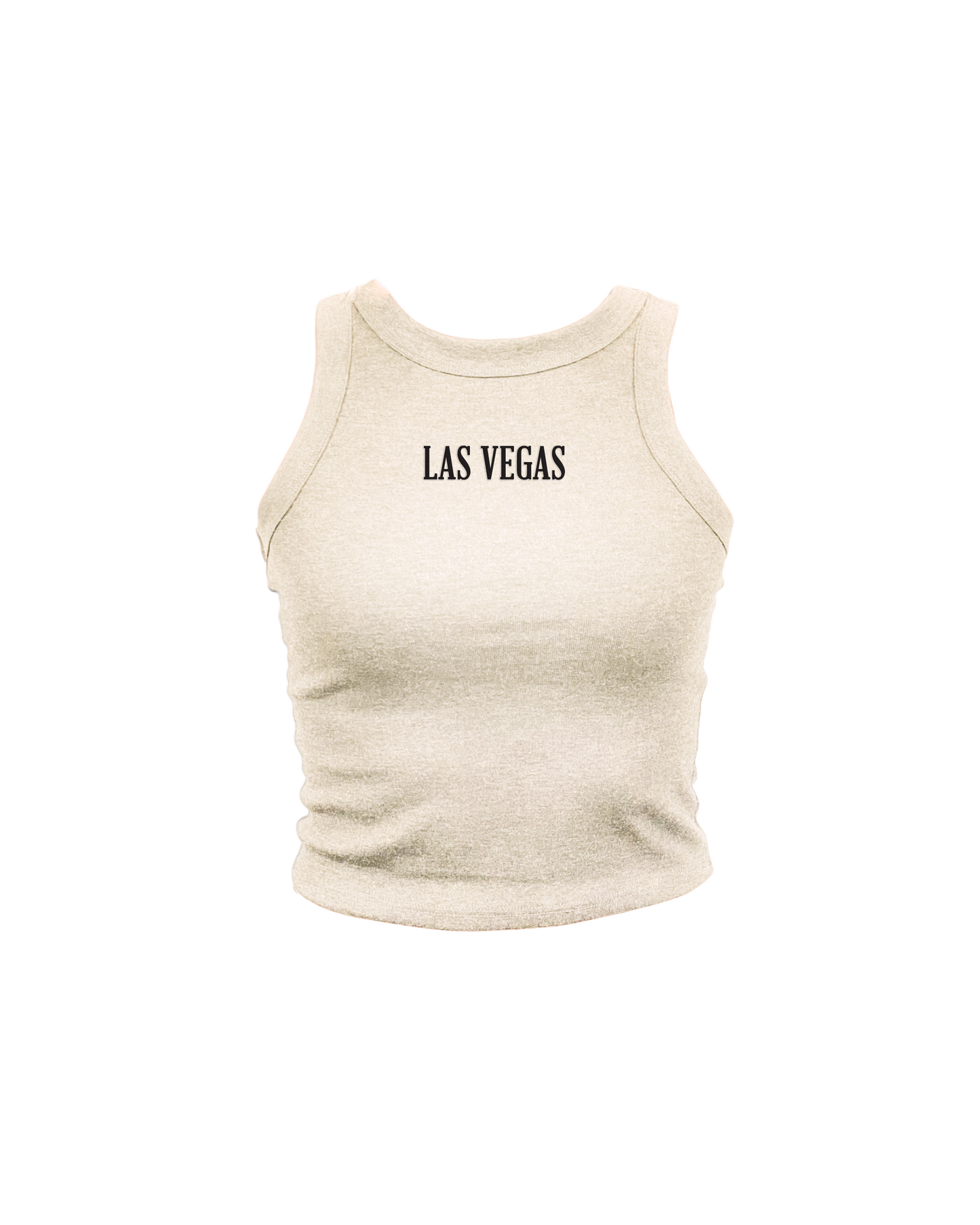 Las Vegas Embroidered High Neck Tank