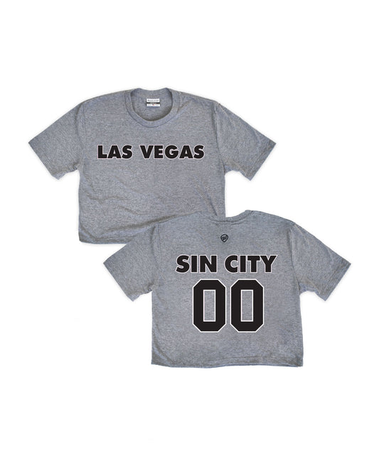 Las Vegas Jersey Cropped Tee