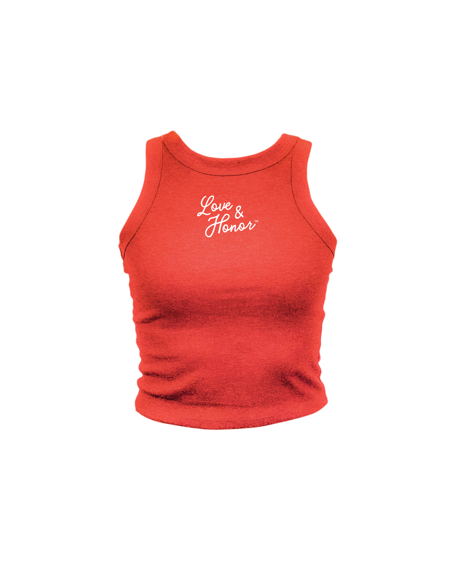 Miami University Love & Honor Red High Neck Tank