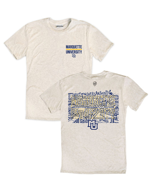 Marquette Skyline Tee