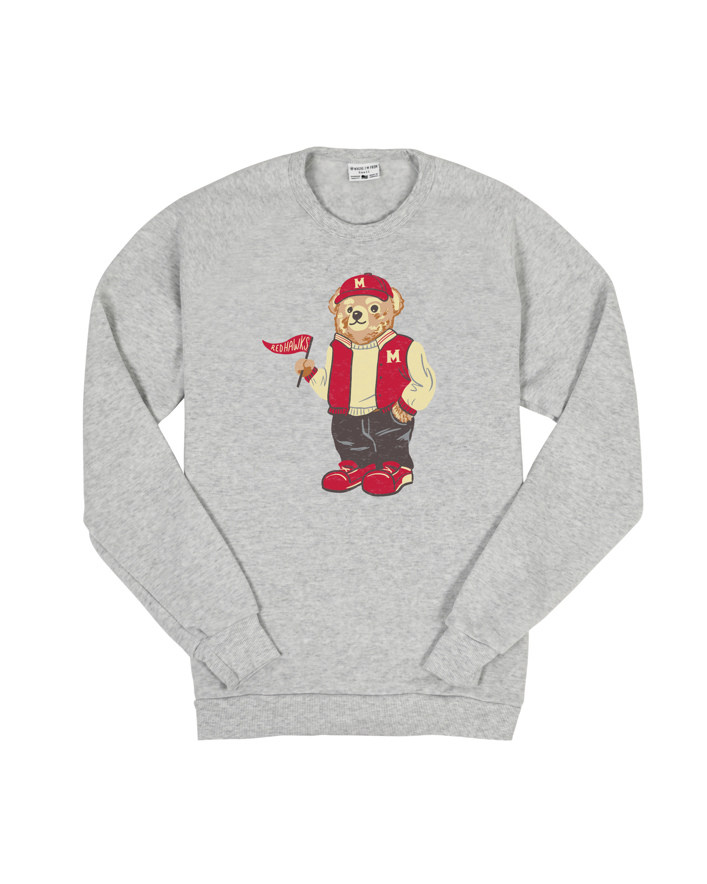 Miami University Bear Crew Sweatshirt