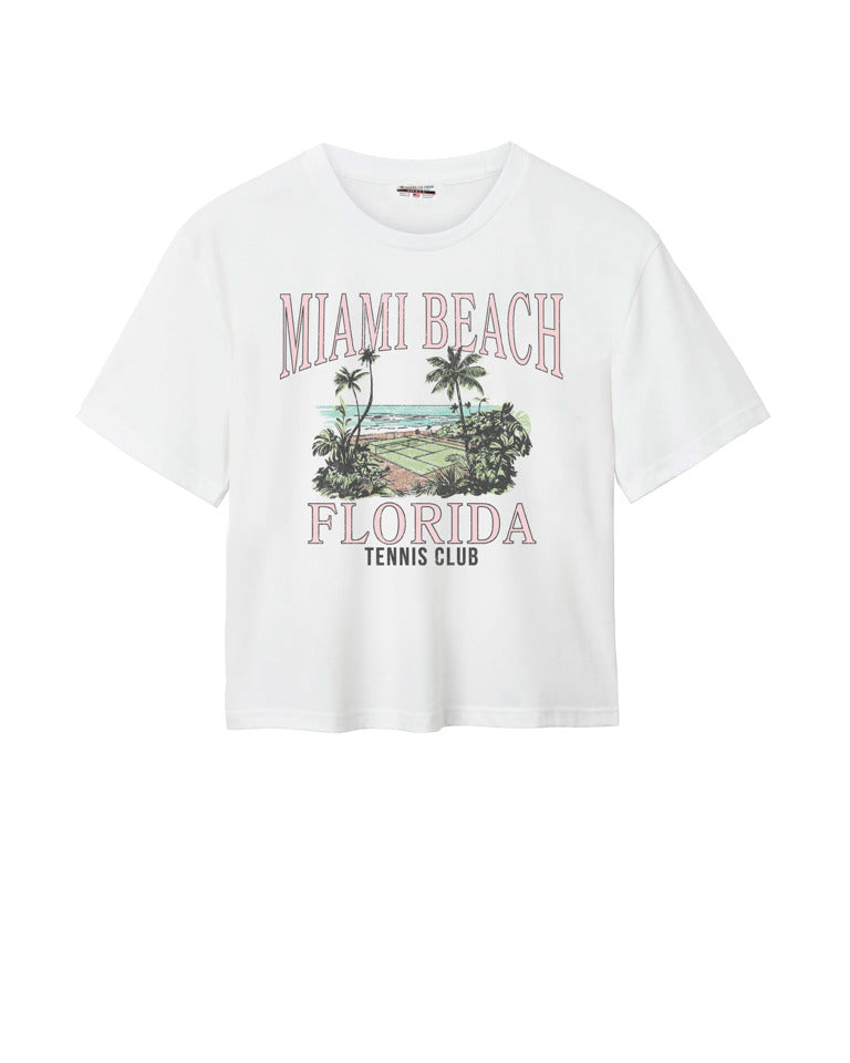 Miami Beach Tennis Club Easy Tee