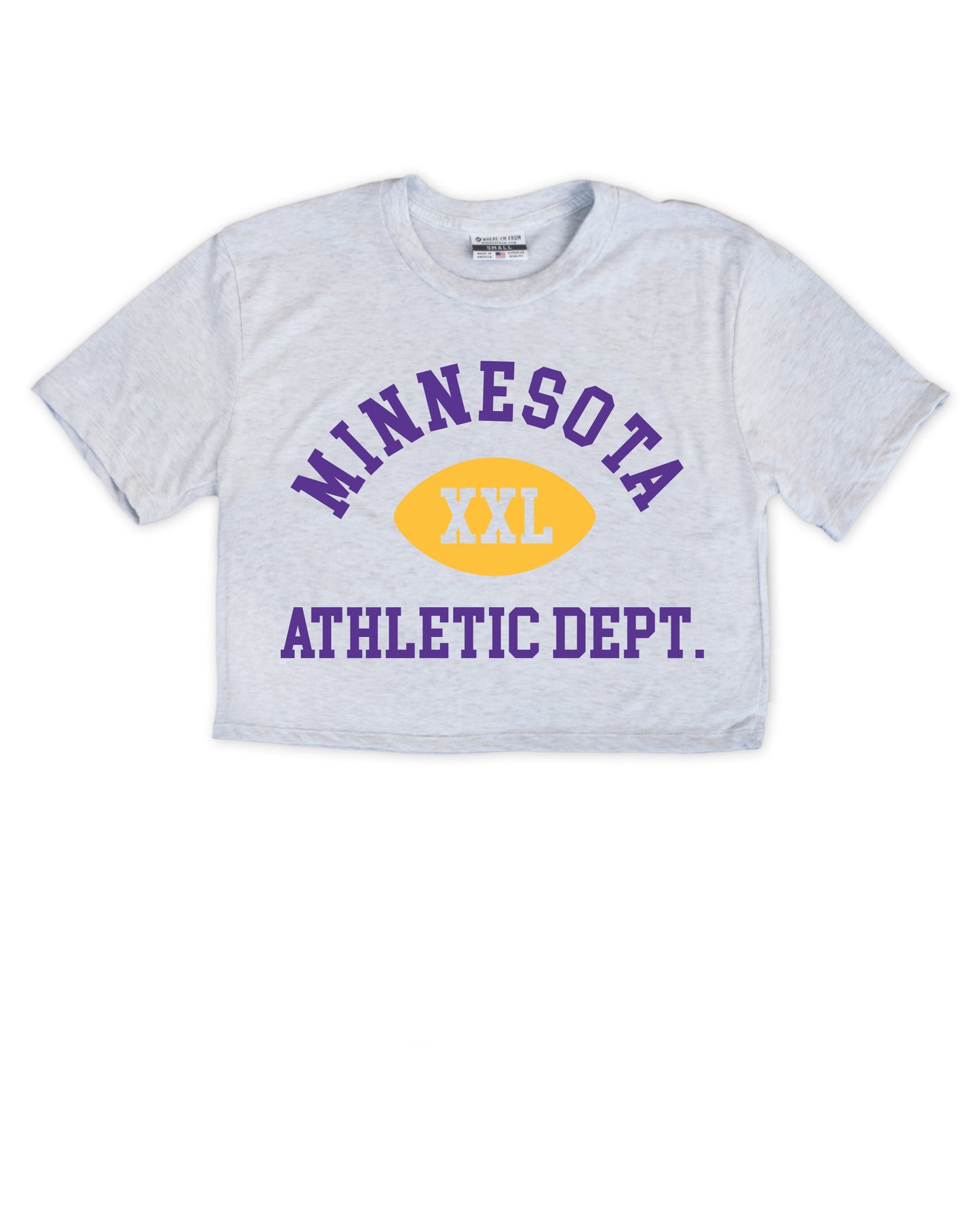 Minnesota Athletic Dept. Cropped Tee