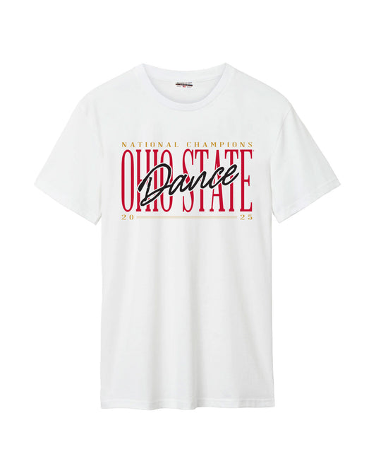 Ohio State Dance 2024 National Champions Cotton Tee