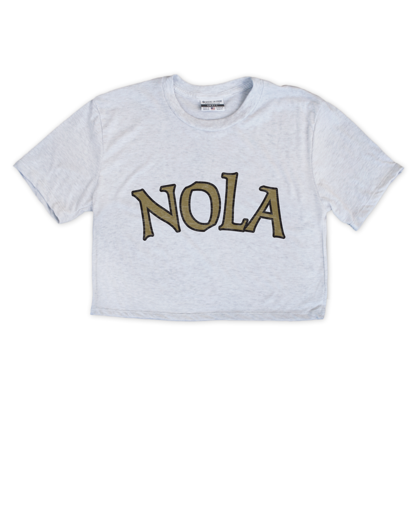 Nola Jersey Cropped Tee