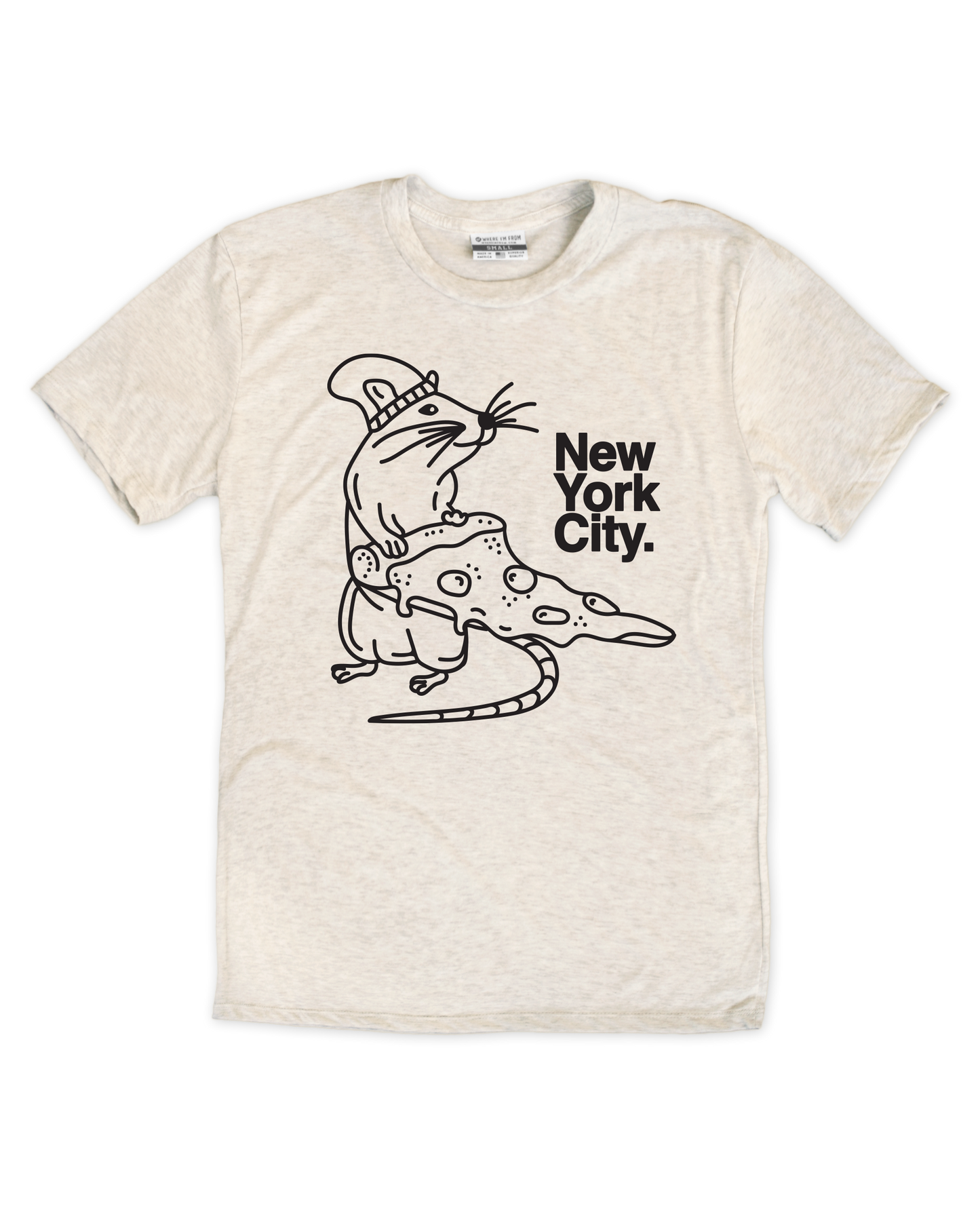NYC Pizza Rat Tee