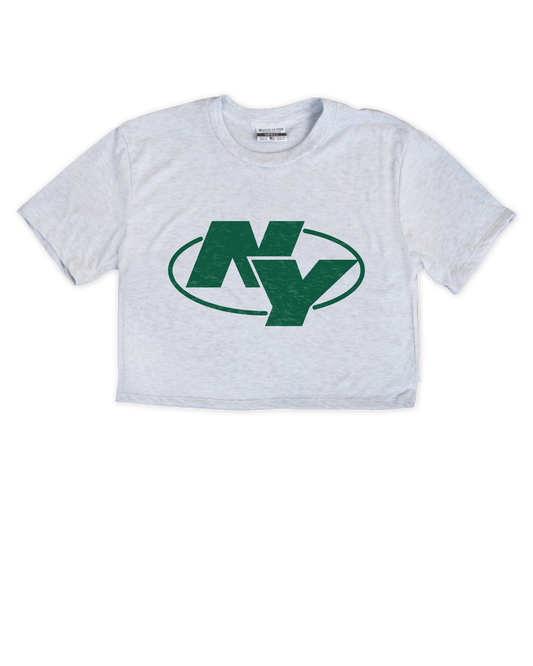 NY Oval Cropped Tee