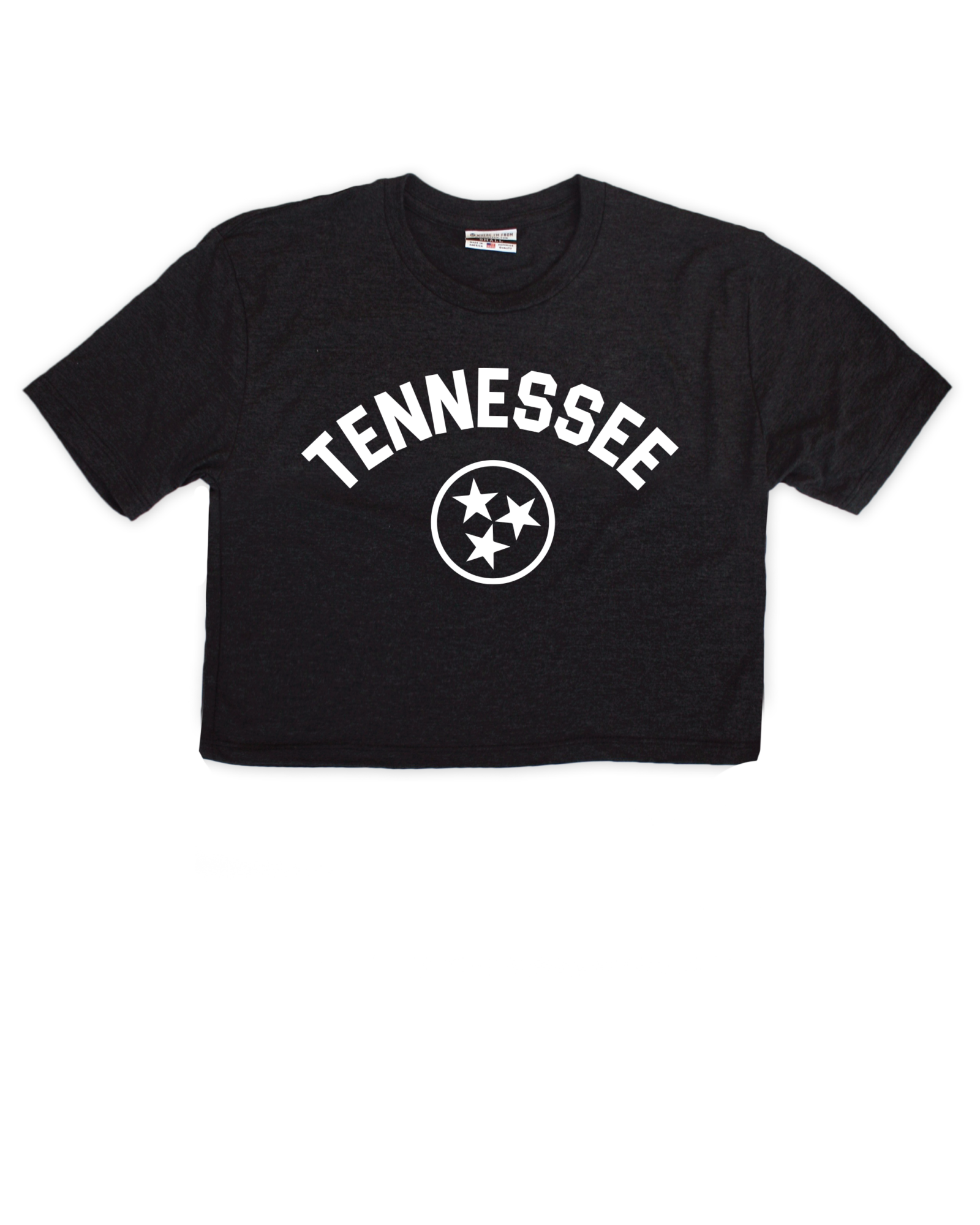 Nashville Tri Star Cropped Tee