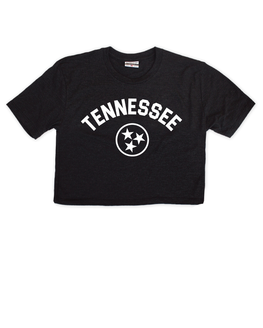 Nashville Tri Star Cropped Tee