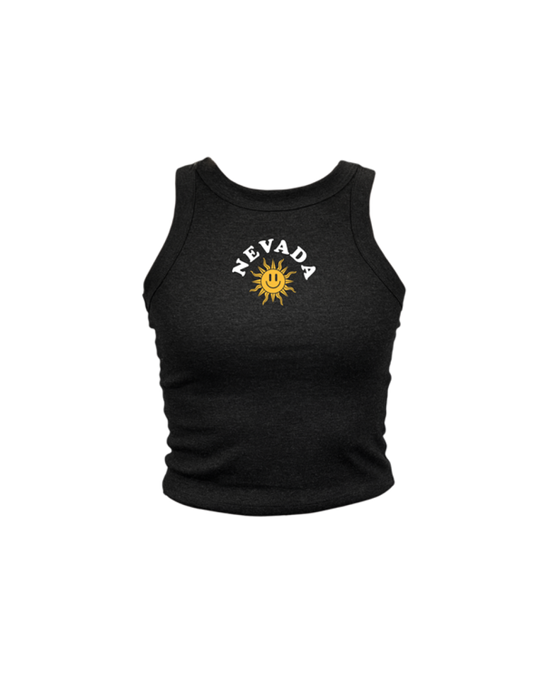 Nevada Sun Smile High Neck Tank