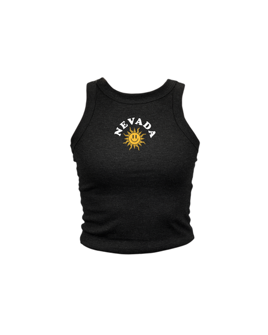 Nevada Sun Smile High Neck Tank