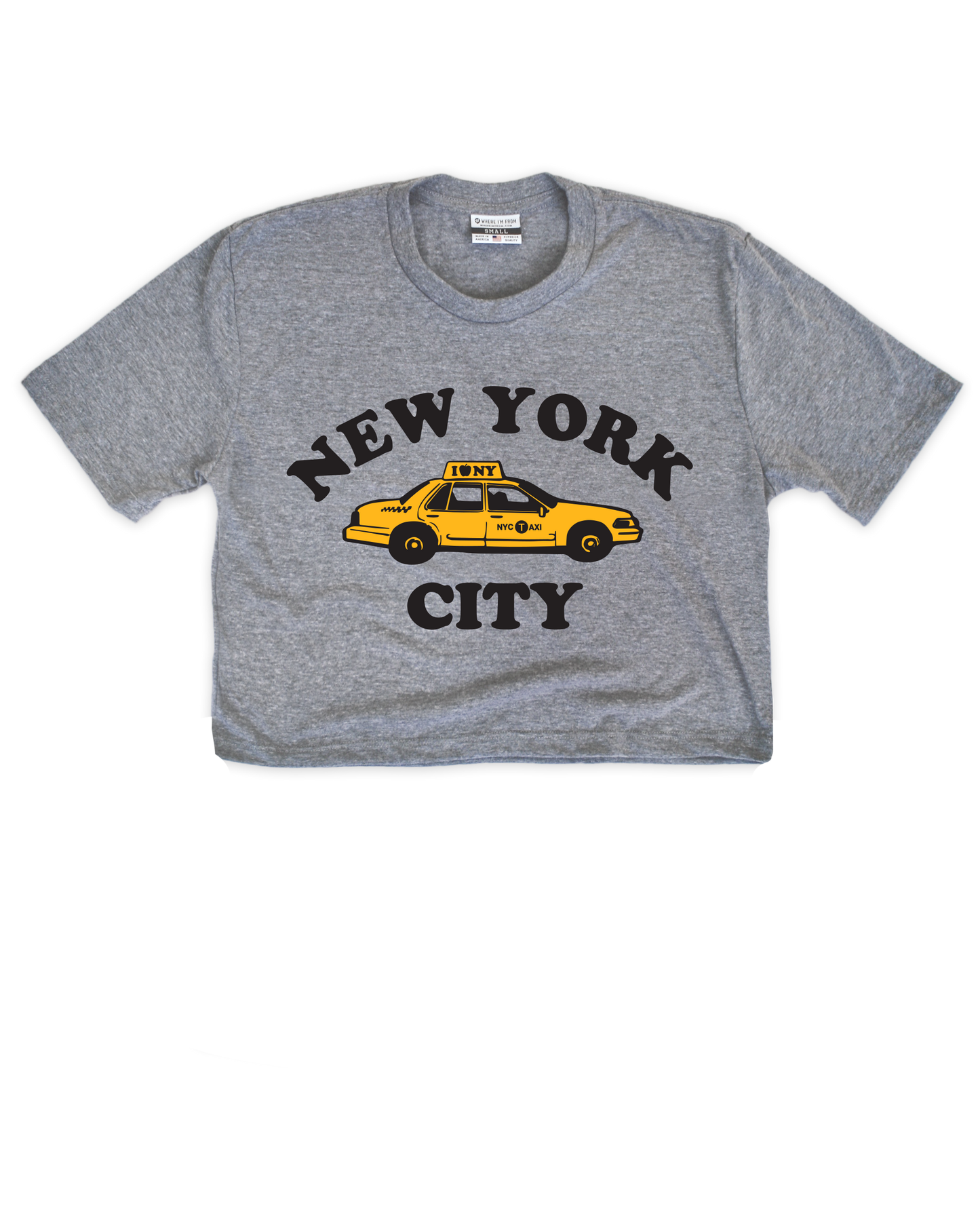 NYC Taxi Cropped Tee