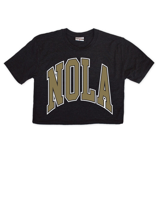 Nola Oversized Cropped Tee