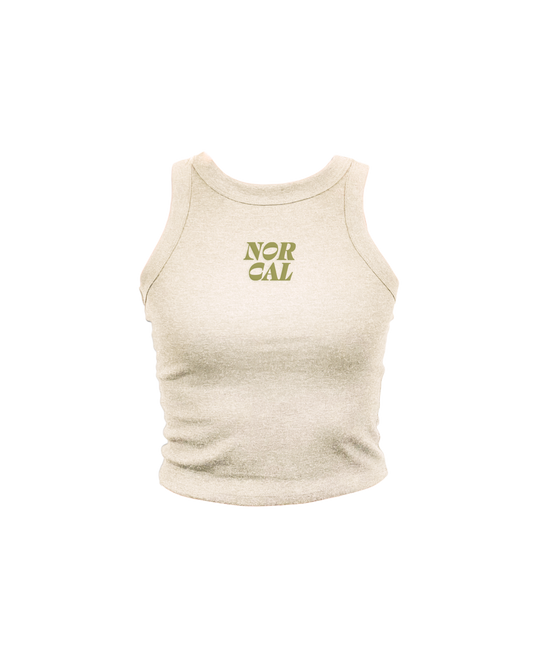 Nor Cal Embroidered High Neck Tank