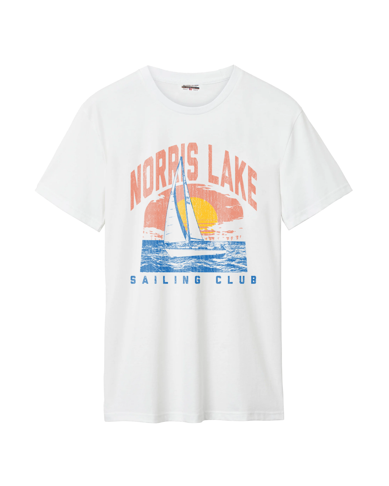Norris Lake Boating Cotton Tee