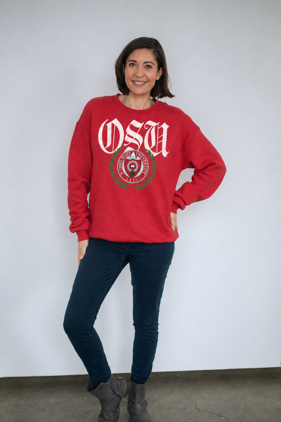 OSU Crest Crew Sweatshirt
