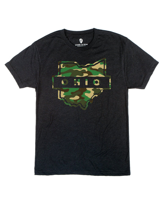 Ohio Shape Camo Tee
