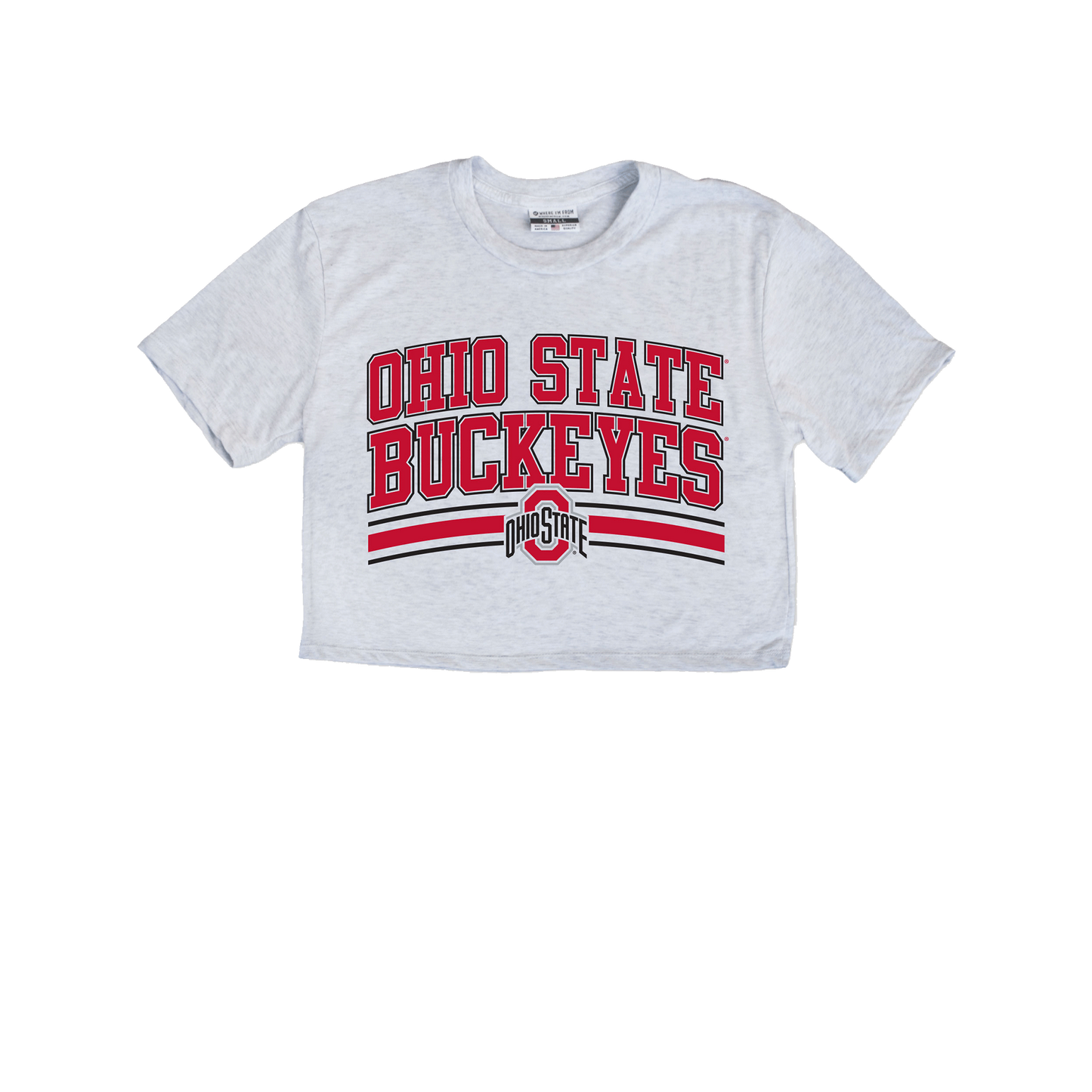 Ohio State Buckeyes Arch Cropped Tee