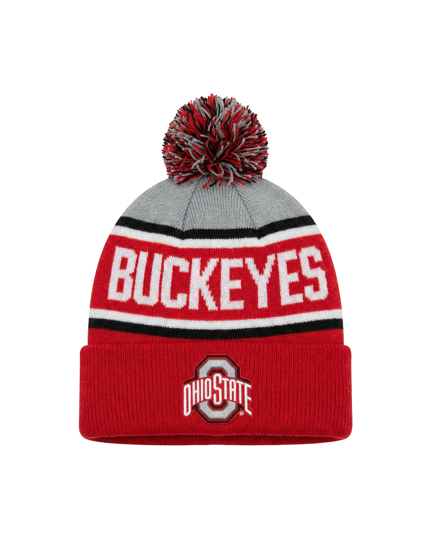 Ohio State Buckeyes Pom Beanie