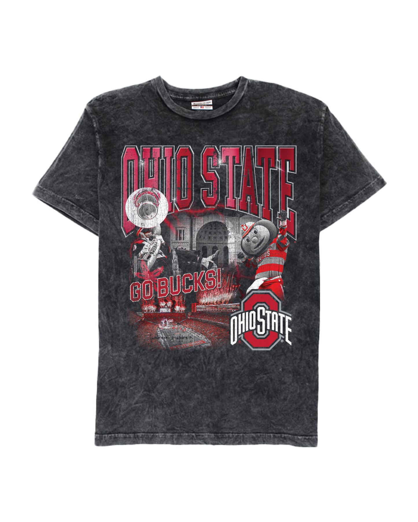 Ohio State Collage Cotton Tee