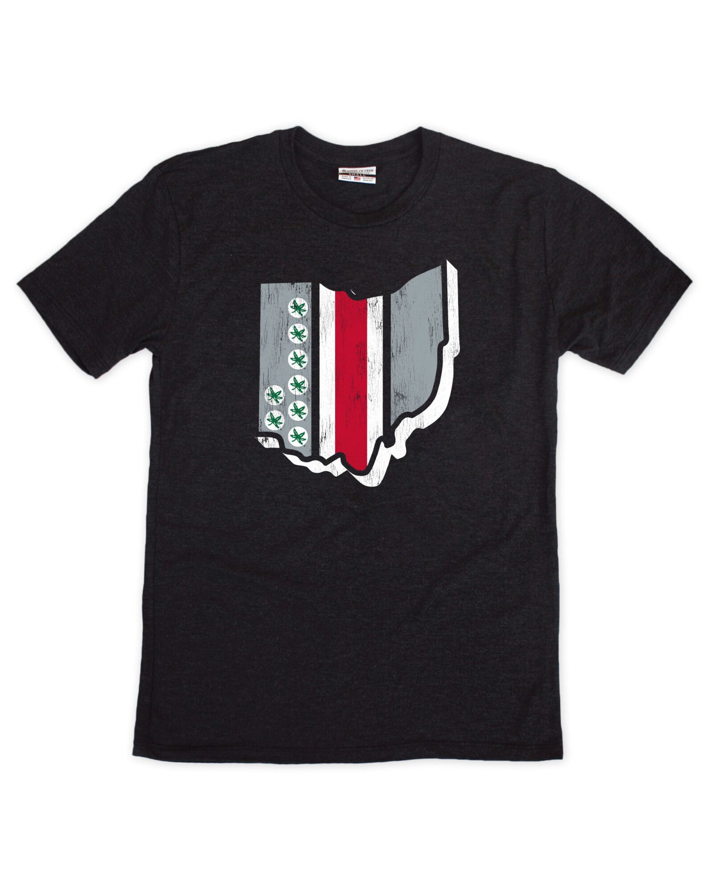 OSU State Stripe Tee