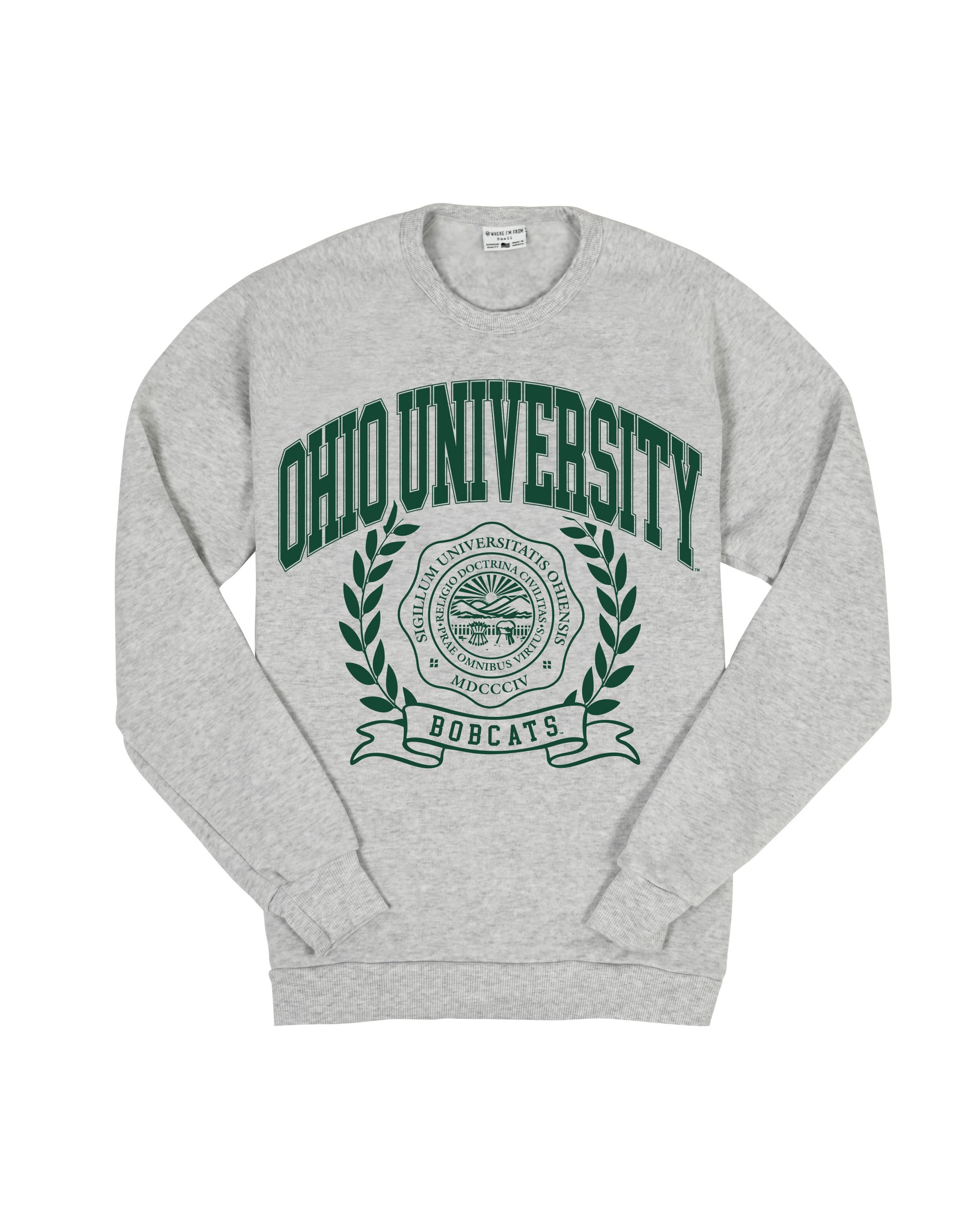 Ohio University Seal Crew Sweatshirt