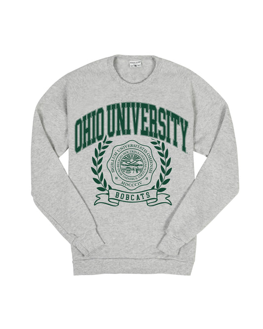 Ohio University Seal Crew Sweatshirt