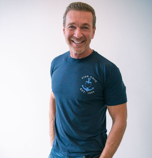 Ohio Fish Anchor Patch Tee