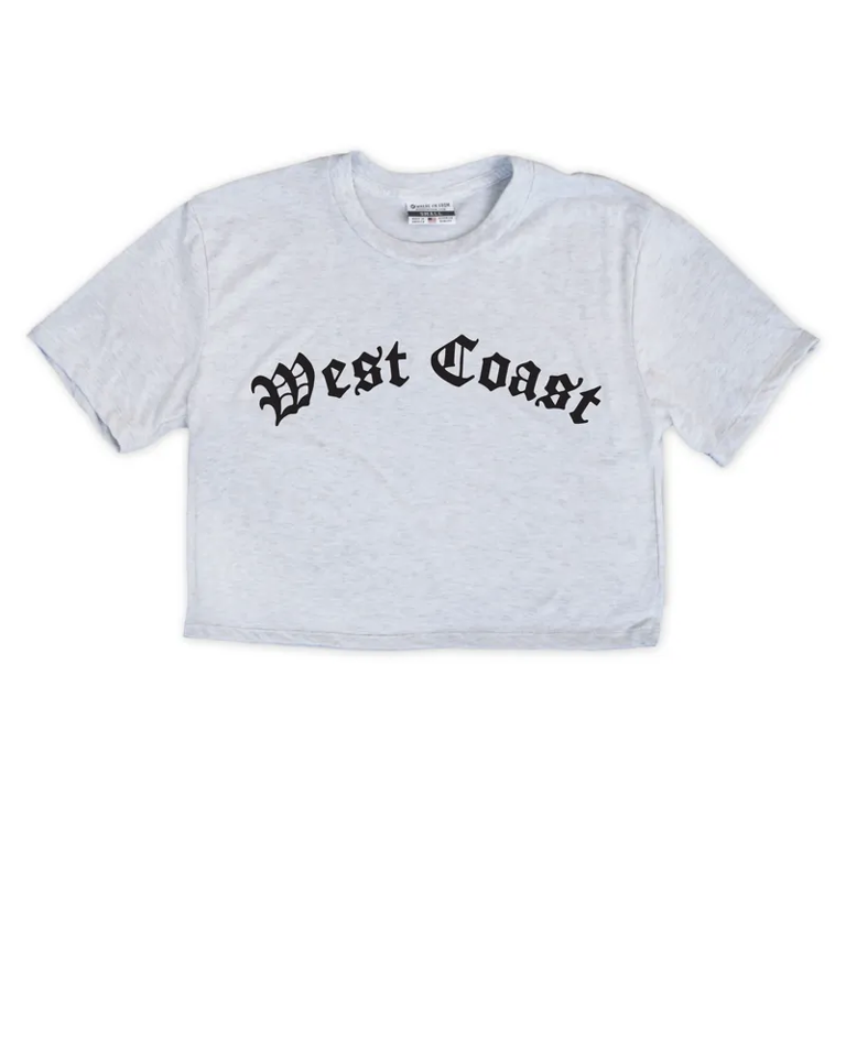 Olde West Coast Cropped Tee