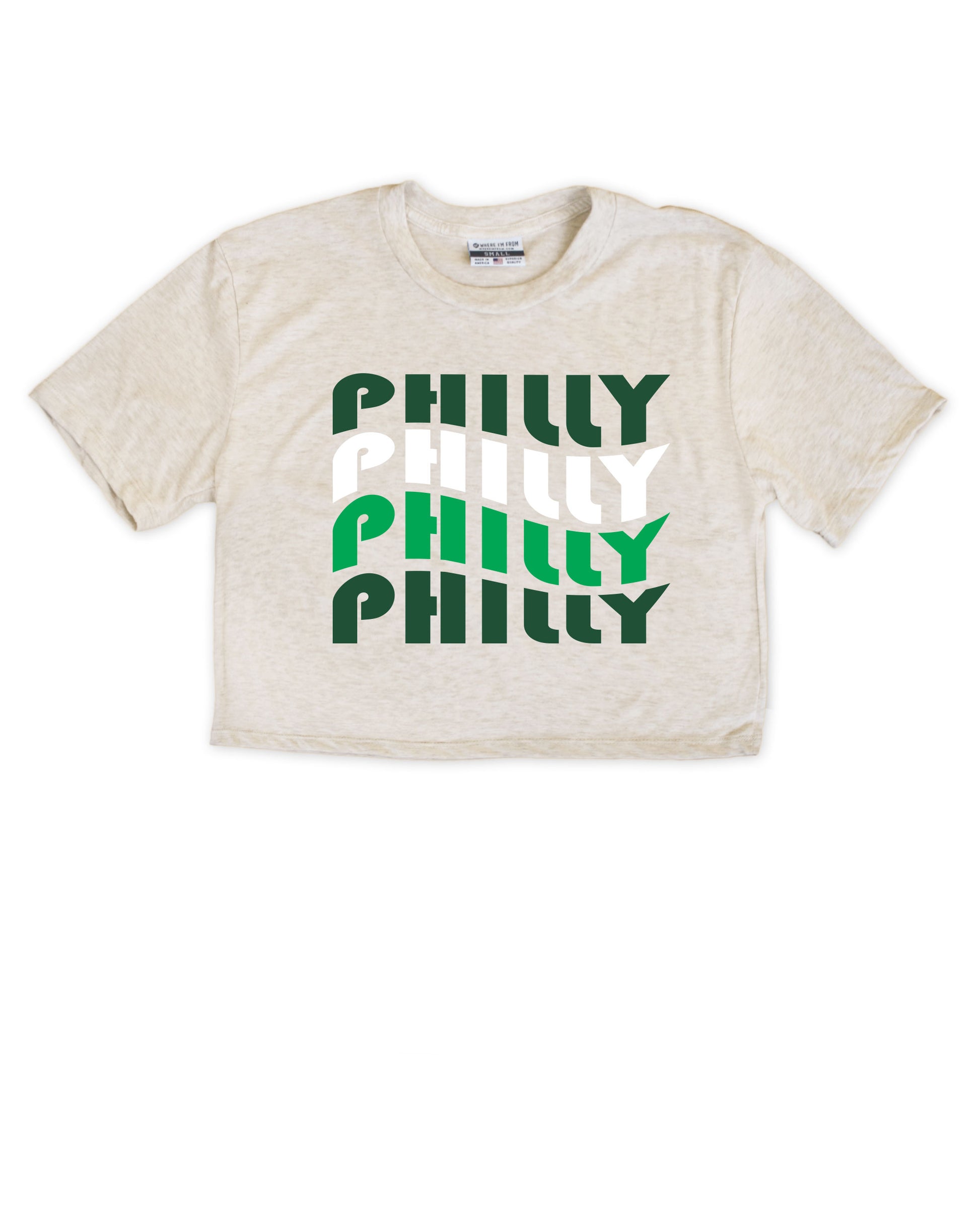 Philly Wave Cropped Tee