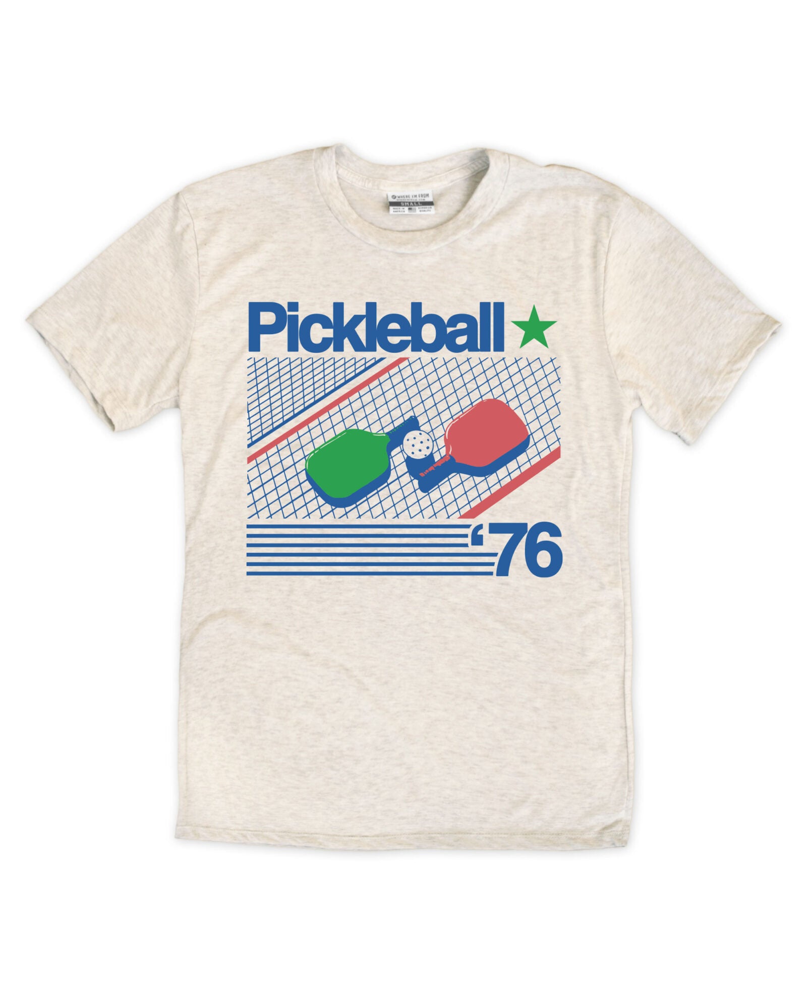 Pickleball '76 Vintage Tee