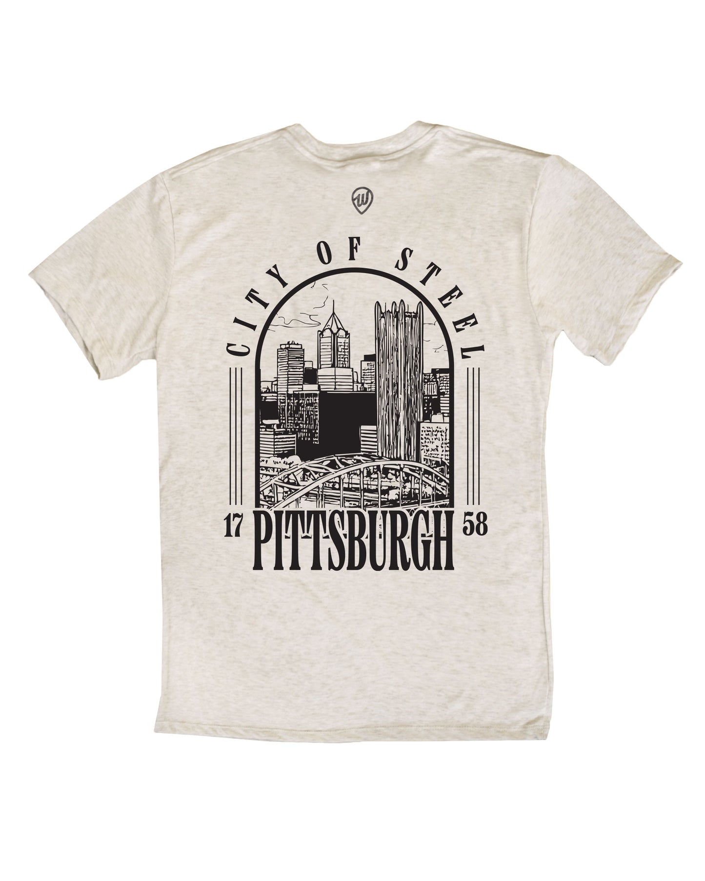 City of Steel Front/Back Tee