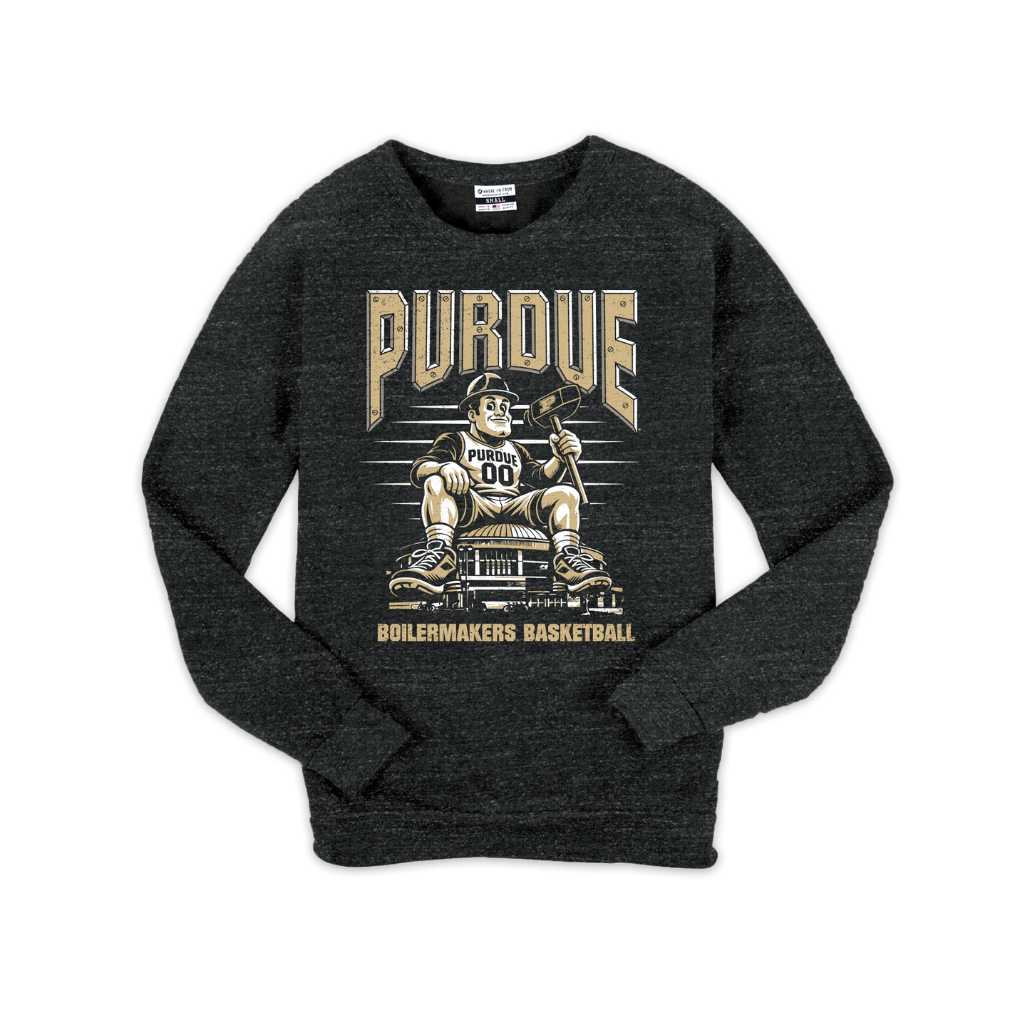 Purdue Pete Crew Sweatshirt