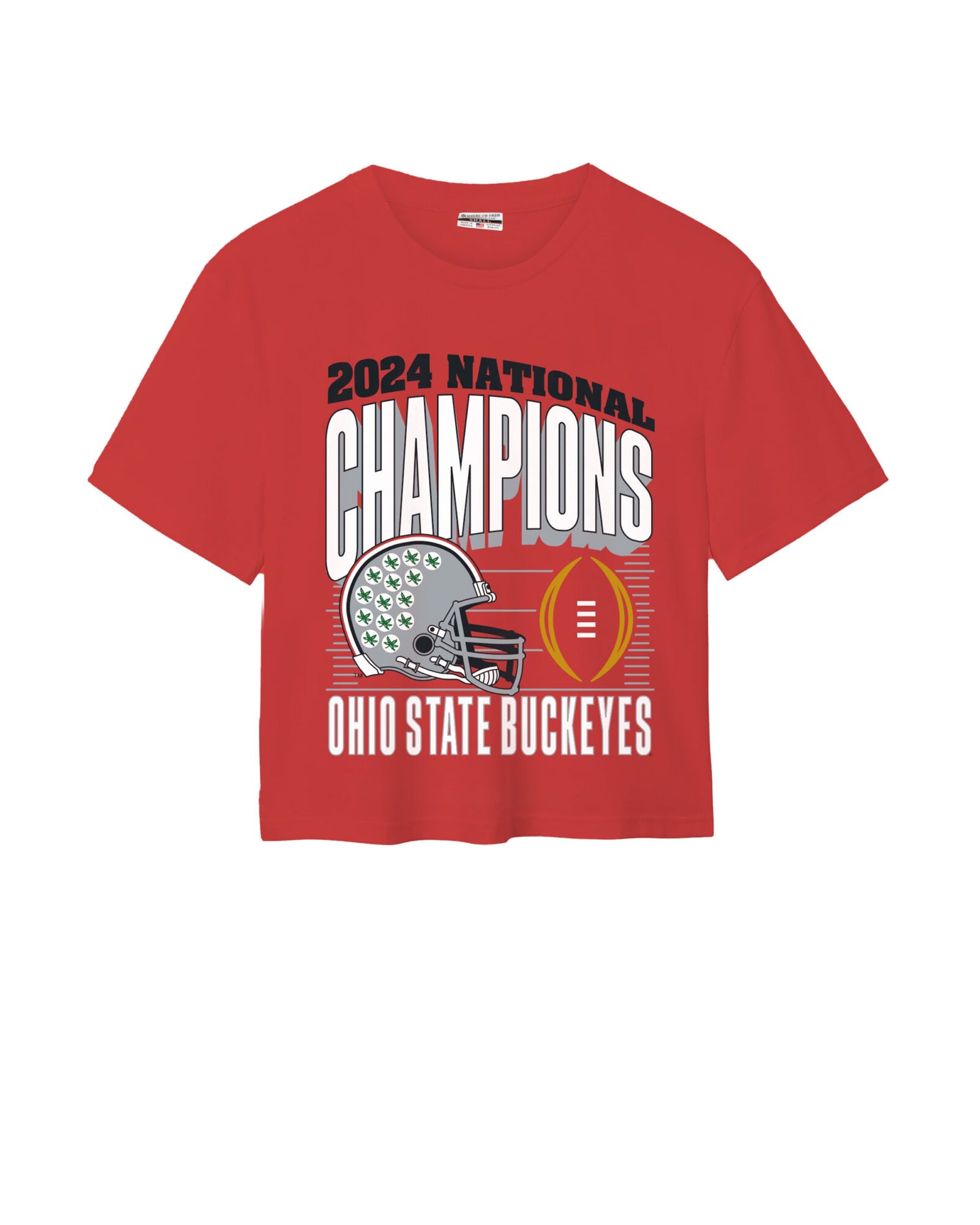 Ohio State Buckeyes College Football Playoff 2024 National Champions Easy Tee