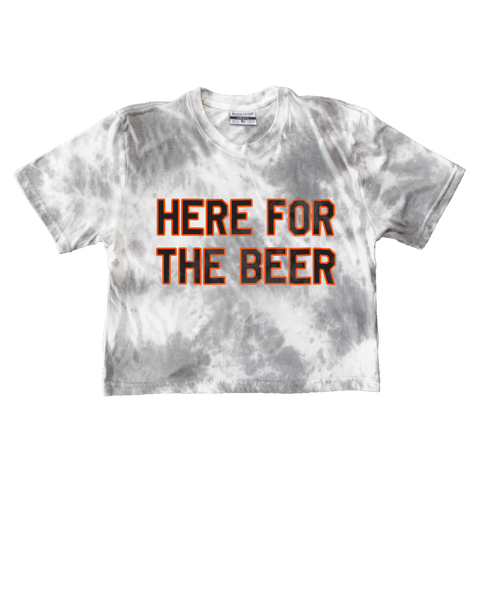 SF Here for the Beer Cropped Tee
