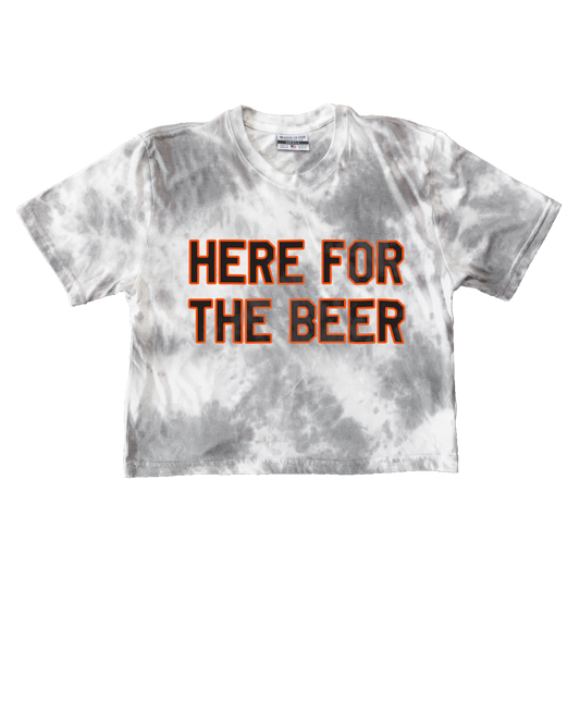 SF Here for the Beer Cropped Tee