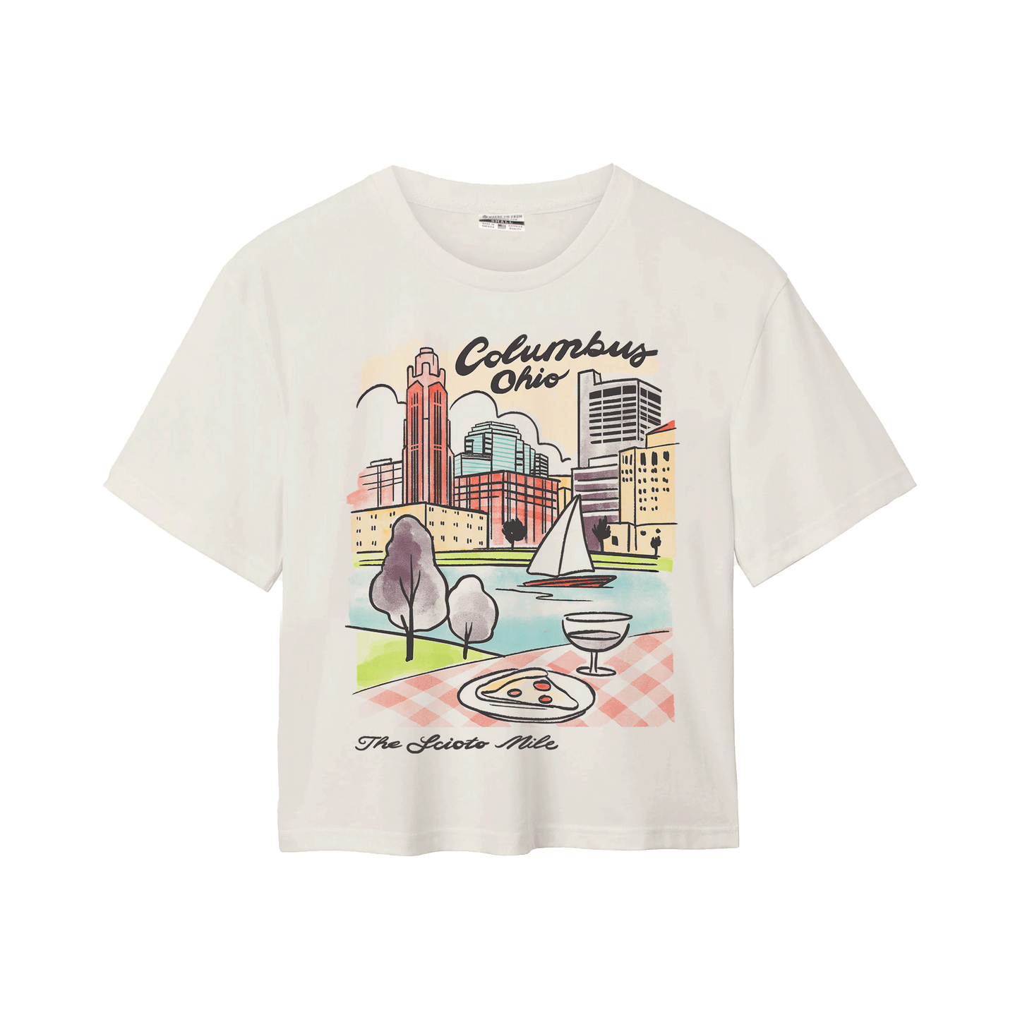 The Scioto Mile Easy Tee