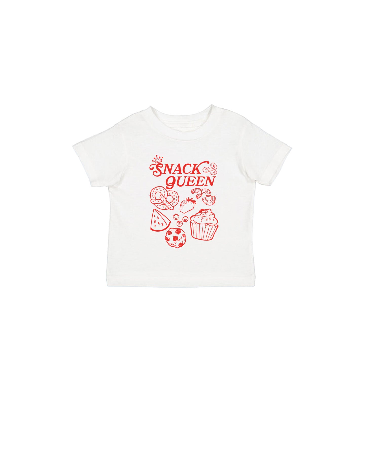 Snack Queen Toddler Tee