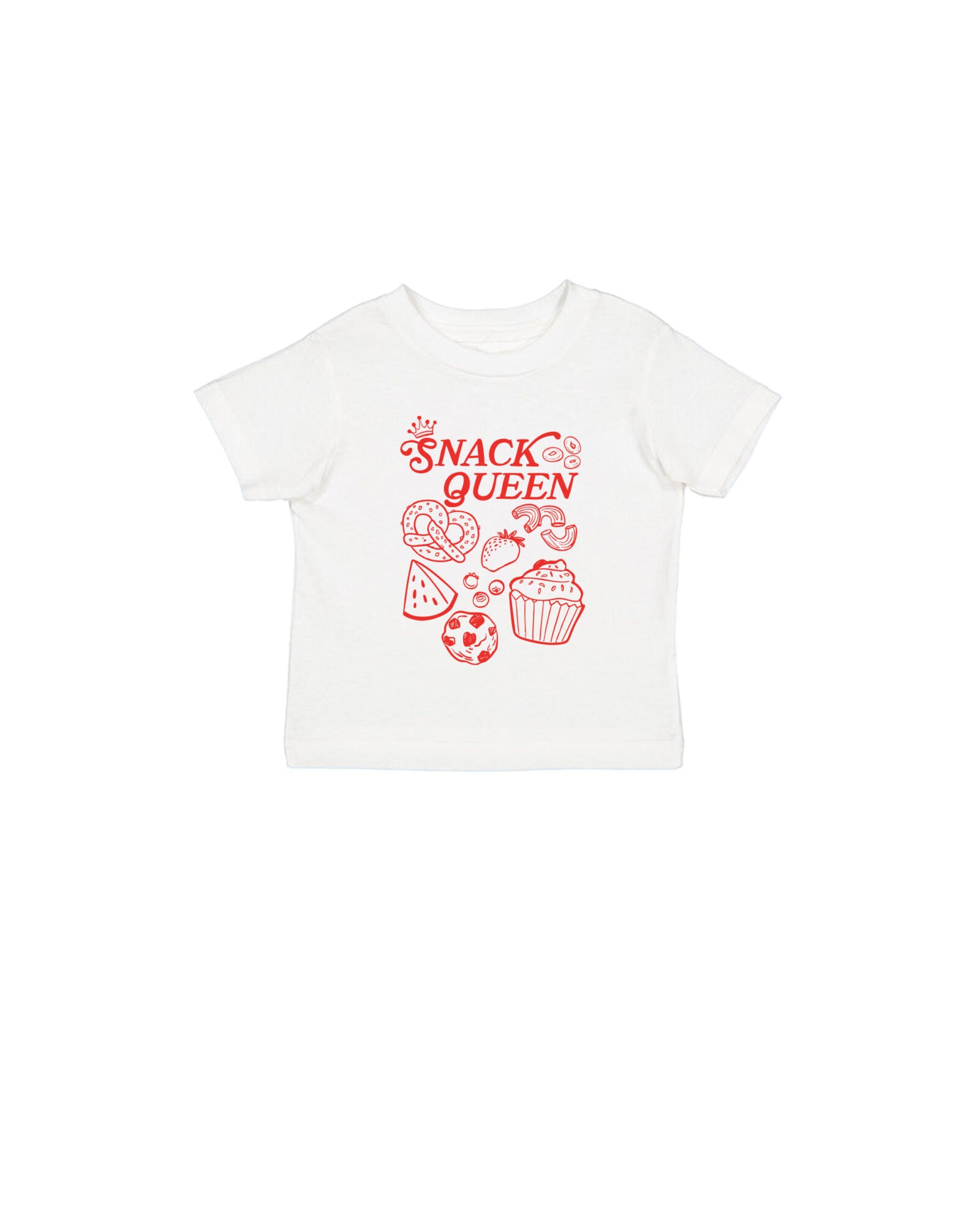 Snack Queen Toddler Tee