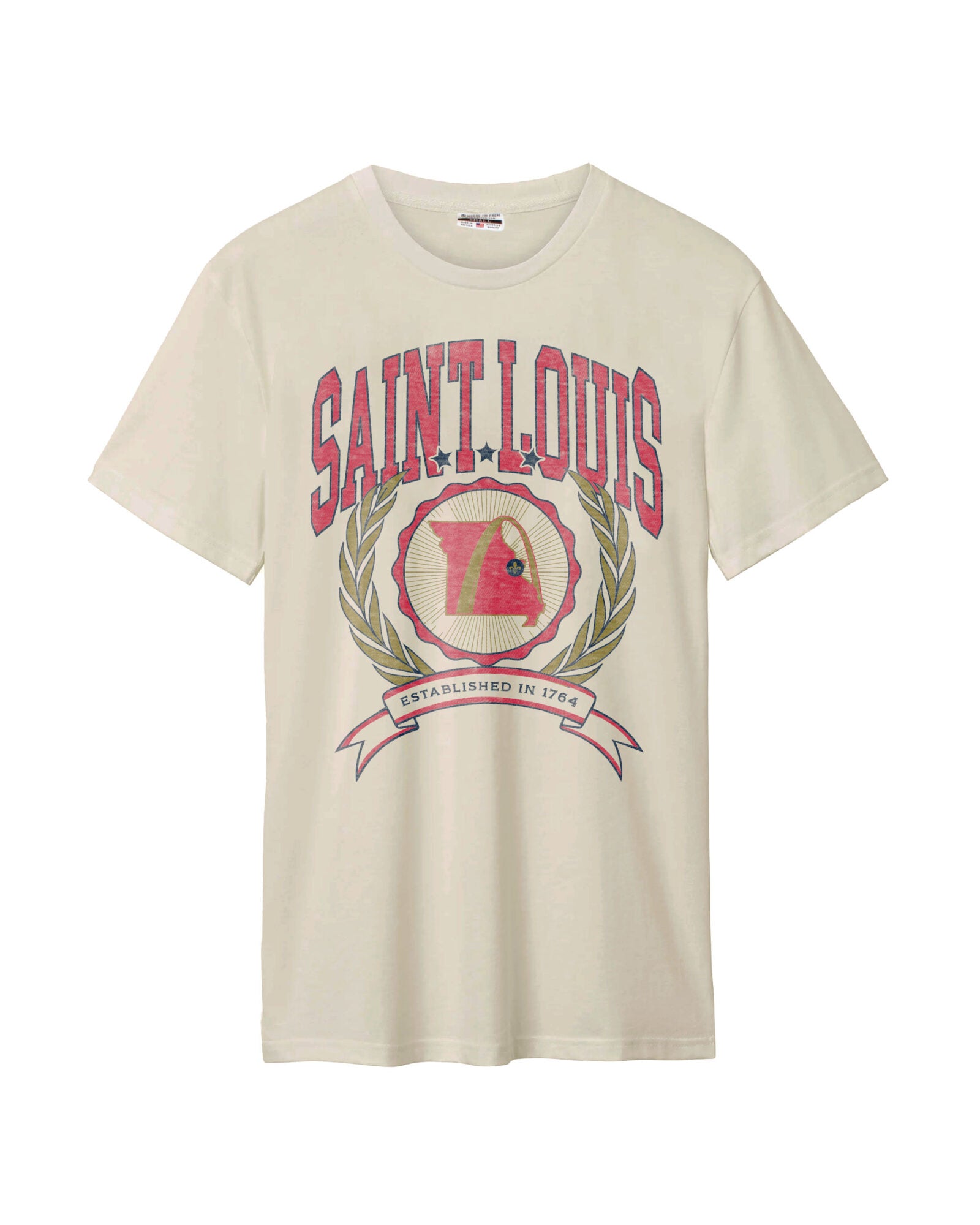 St. Louis Vines Banner Cotton Tee