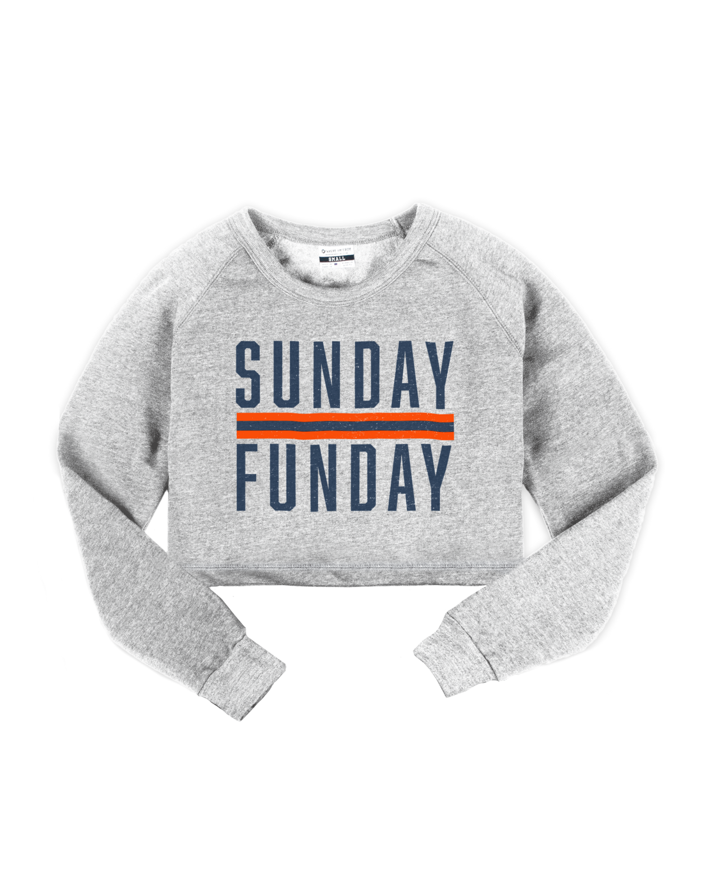 Denver Sunday Funday Cropped Crew Sweatshirt